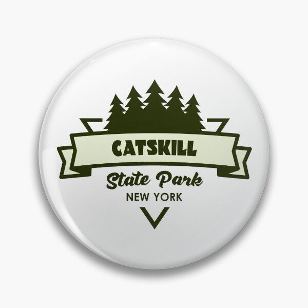 Item preview, Catskill State Park New York Trees And Ribbon designed and sold by bivenart.