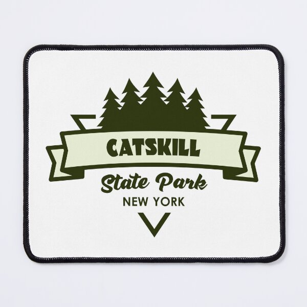 Item preview, Catskill State Park New York Trees And Ribbon designed and sold by bivenart.