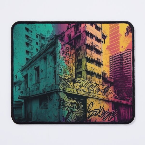 Item preview, Desolate Dreams - Abandoned Urban Landscape Design Graphic designed and sold by DeclaneHawk.