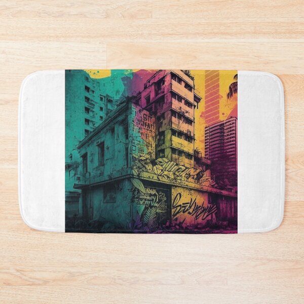 Item preview, Desolate Dreams - Abandoned Urban Landscape Design Graphic designed and sold by DeclaneHawk.