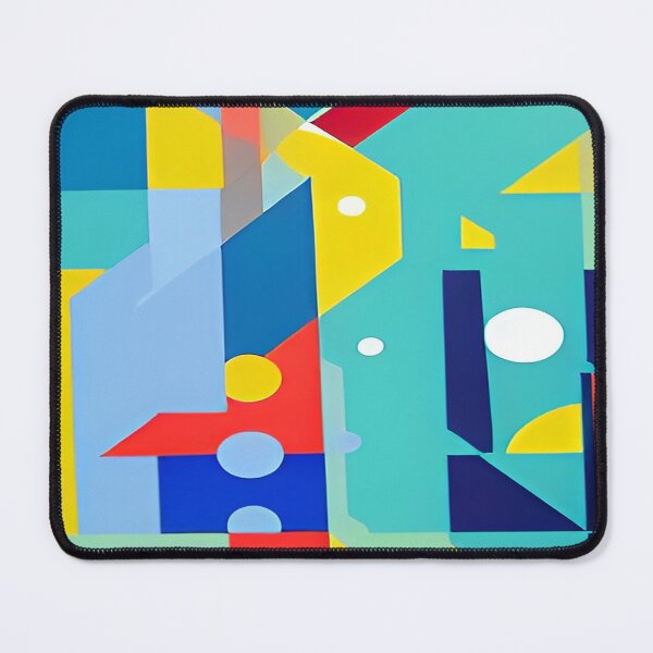 Item preview, Abstract Multi Color Geometric Triangular Spaces designed and sold by deniselynnimage.