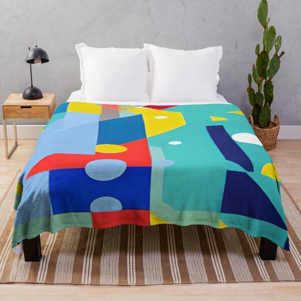 Item preview, Abstract Multi Color Geometric Triangular Spaces designed and sold by deniselynnimage.