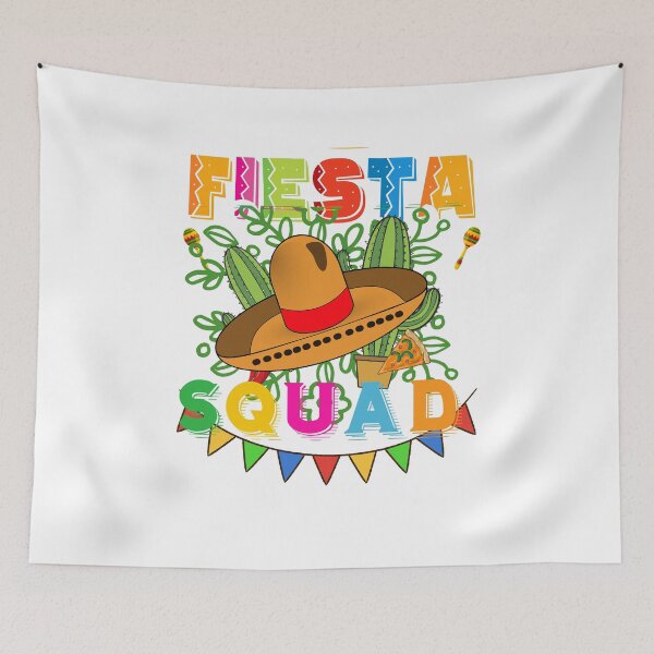 Item preview, T-shirt Cinco de Mayo célébrations T-shirt classique  mexique Fiesta SQUAD celebration designed and sold by jamal9898.