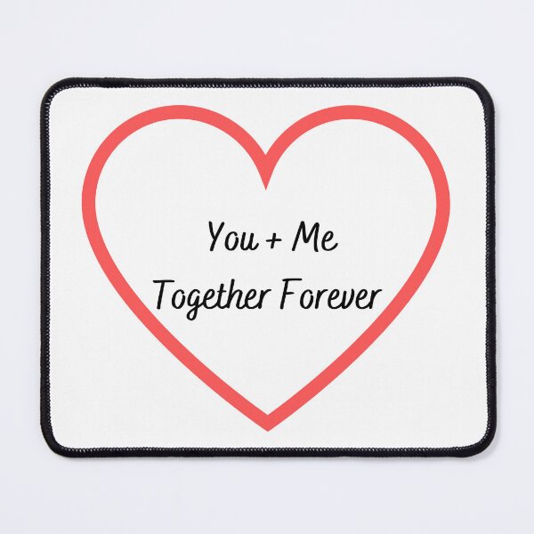 Item preview, You and Me l Together Forever l Heart designed and sold by GabbyC03.
