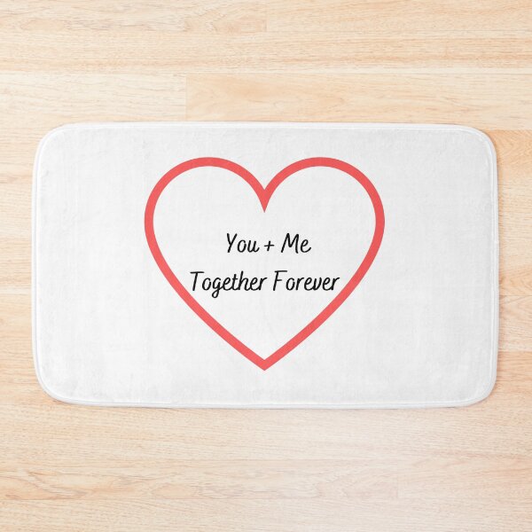 Item preview, You and Me l Together Forever l Heart designed and sold by GabbyC03.