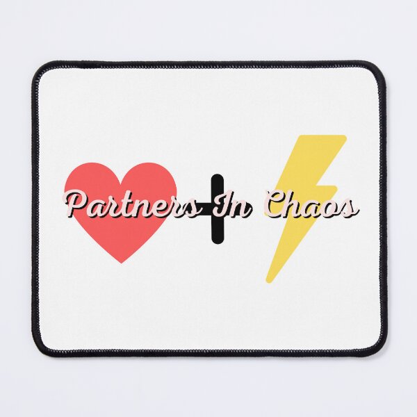 Item preview, Partners In Chaos l Heart and Lightning Bolt designed and sold by GabbyC03.