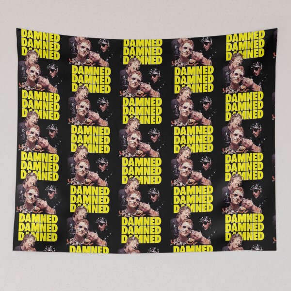Item preview, Damned Damned Damned designed and sold by CrashThePoUK.
