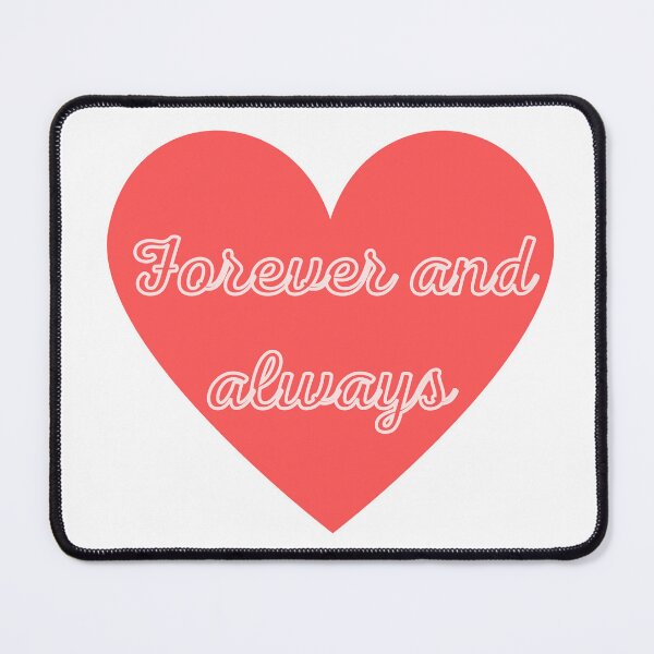 Item preview, Forever and Always l Red Heart designed and sold by GabbyC03.