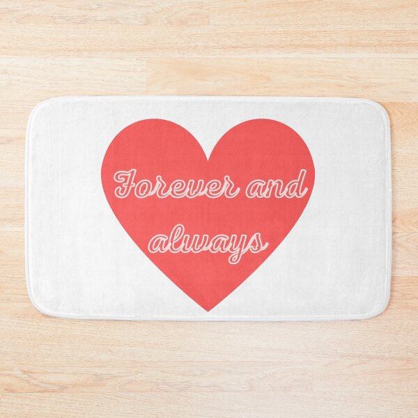 Item preview, Forever and Always l Red Heart designed and sold by GabbyC03.