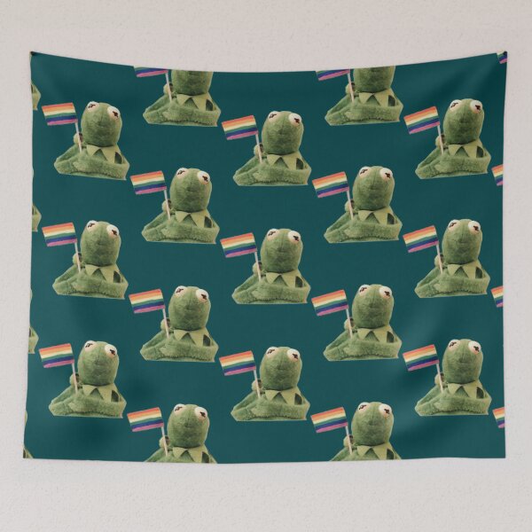 Item preview, pride flag kermit Active  designed and sold by NicoleWanzo.