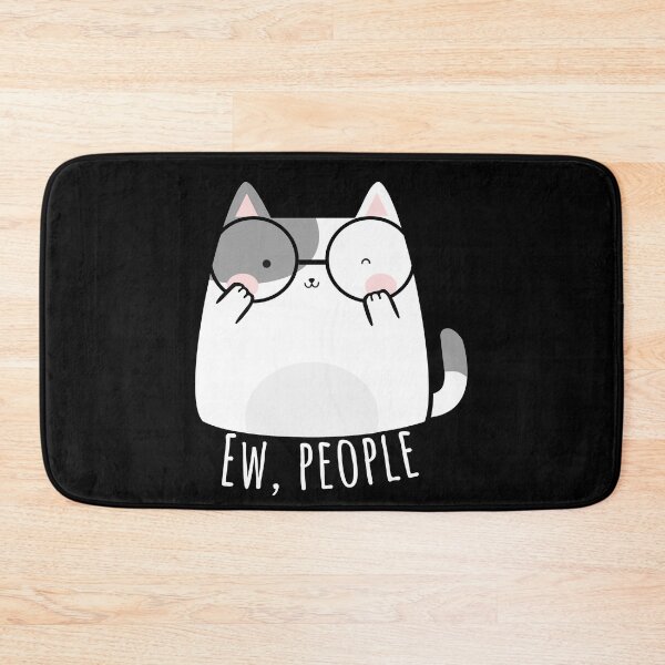 Item preview, introverted but cat miaw lovers my favourite people and animal  gifts for family and friends designed and sold by Fortified.