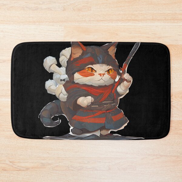 Item preview, Artificially Intelligent Samurai Cat designed and sold by Mechanical-Artt.