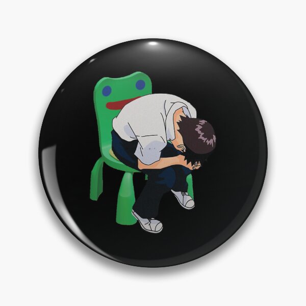 Item preview, Shinji Ikari in the Froggy Chair Active  designed and sold by NicoleWanzo.