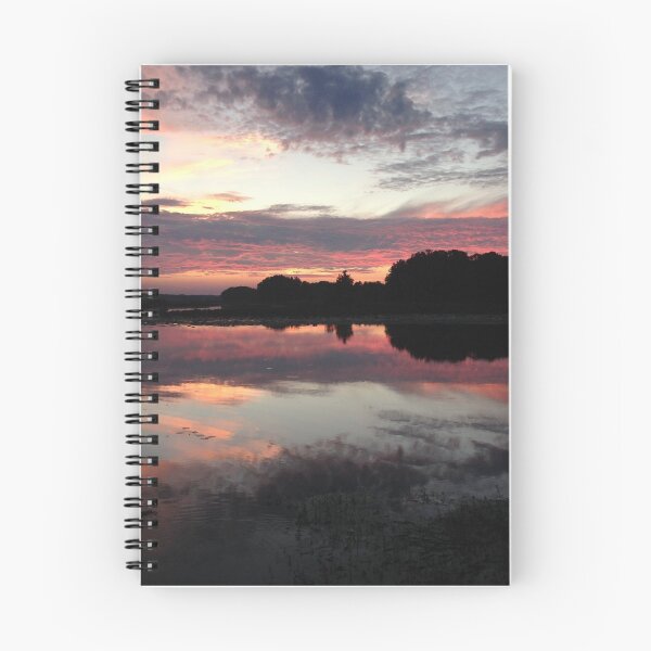 Item preview, Puesta de sol sobre el embalse designed and sold by KatethePro.