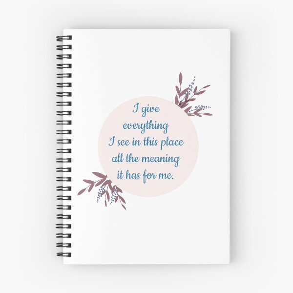 Item preview, ACIM lesson 2 I give everything I see all the meaning…….. designed and sold by Amanda Webster.
