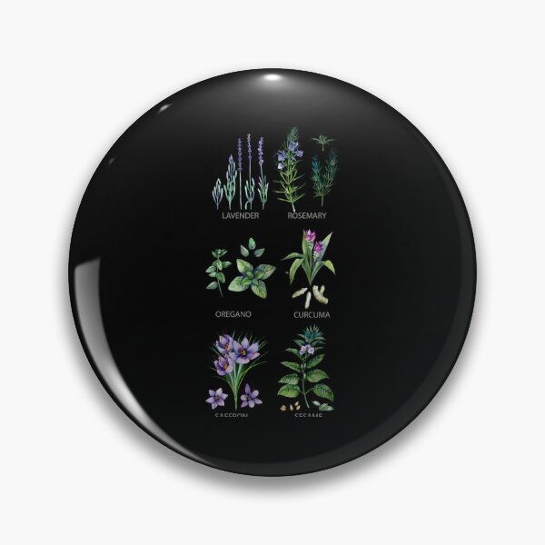 Item preview, Watercolor botanical collection of herbs and spices   designed and sold by NicoleWanzo.