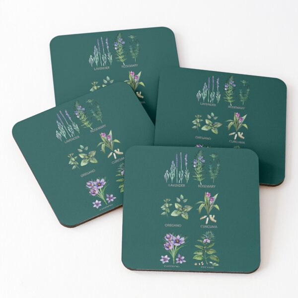 Item preview, Watercolor botanical collection of herbs and spices   designed and sold by NicoleWanzo.