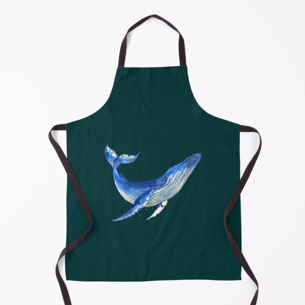 Item preview, Watercolor whale   designed and sold by NicoleWanzo.