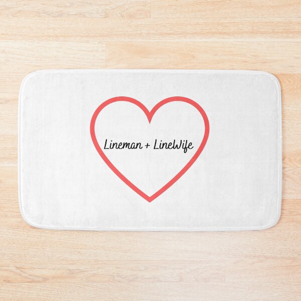 Item preview, Lineman and Linewife l Heart designed and sold by GabbyC03.