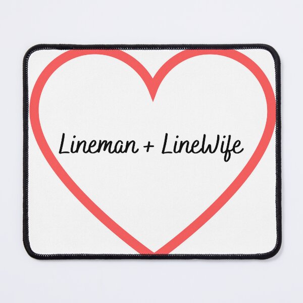 Item preview, Lineman and Linewife l Heart designed and sold by GabbyC03.