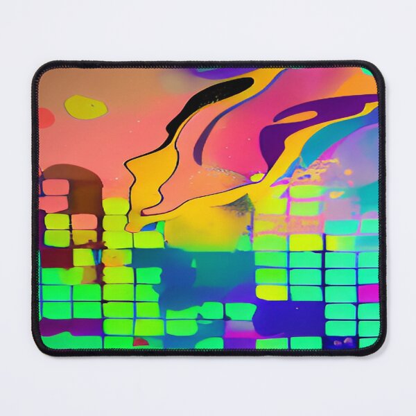 Item preview, Abstract Female in Geometric Block City Structure designed and sold by deniselynnimage.