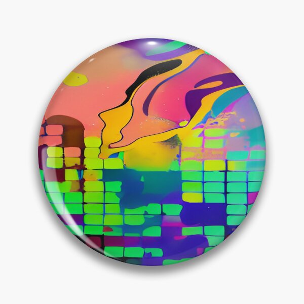 Item preview, Abstract Female in Geometric Block City Structure designed and sold by deniselynnimage.