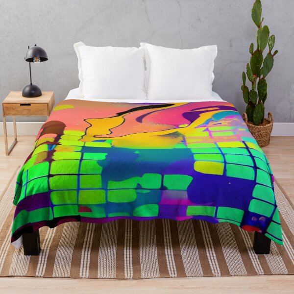 Item preview, Abstract Female in Geometric Block City Structure designed and sold by deniselynnimage.
