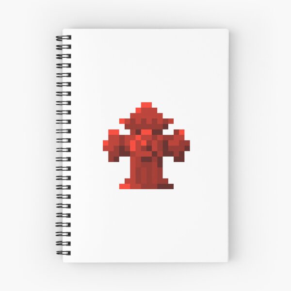 Item preview, Red Fire Hydrant  Pixel Art | Street Theme Design designed and sold by anycolorart.