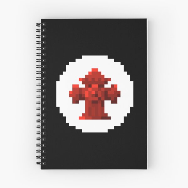 Item preview, Red Fire Hydrant  Pixel Art | Street Theme Design designed and sold by anycolorart.