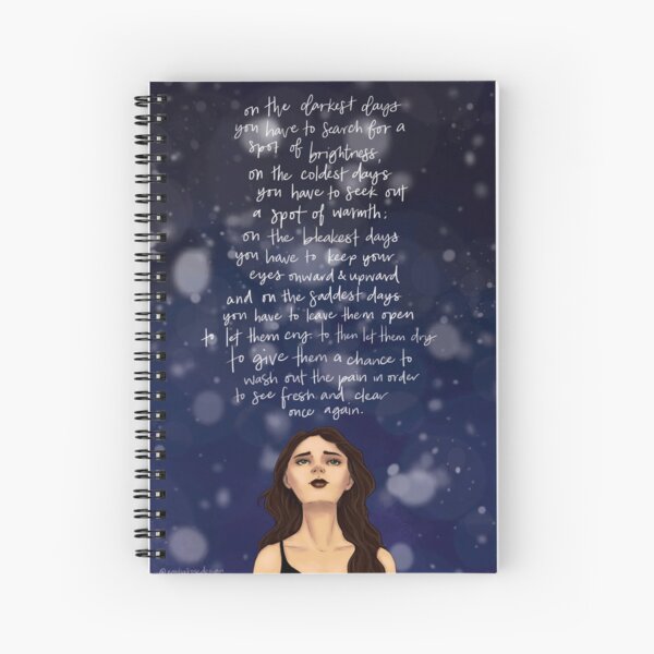 Shatter Me Spiral Notebook