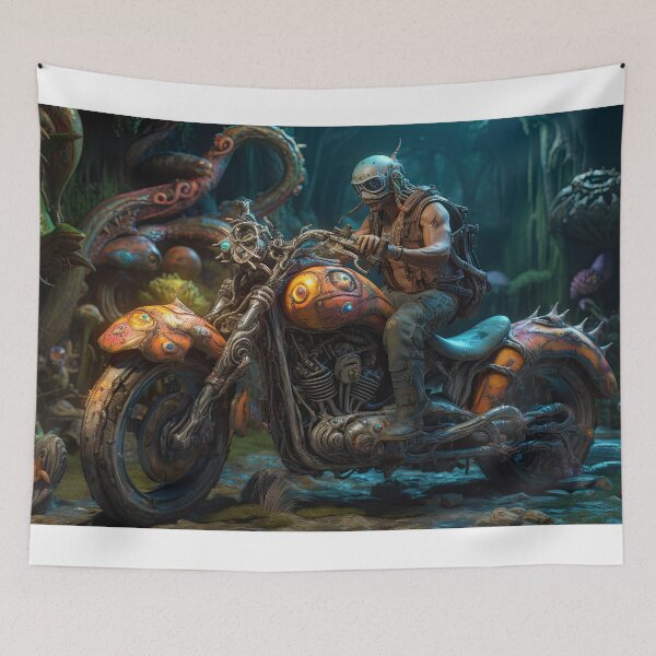 Item preview, Organic Bad Ass Biker designed and sold by Diego Re.