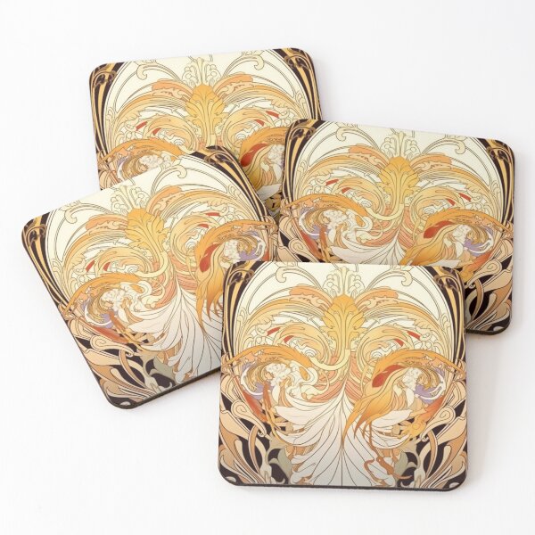 Item preview, Iconic Art Styles - Art Nouveau Pattern designed and sold by lessyun.