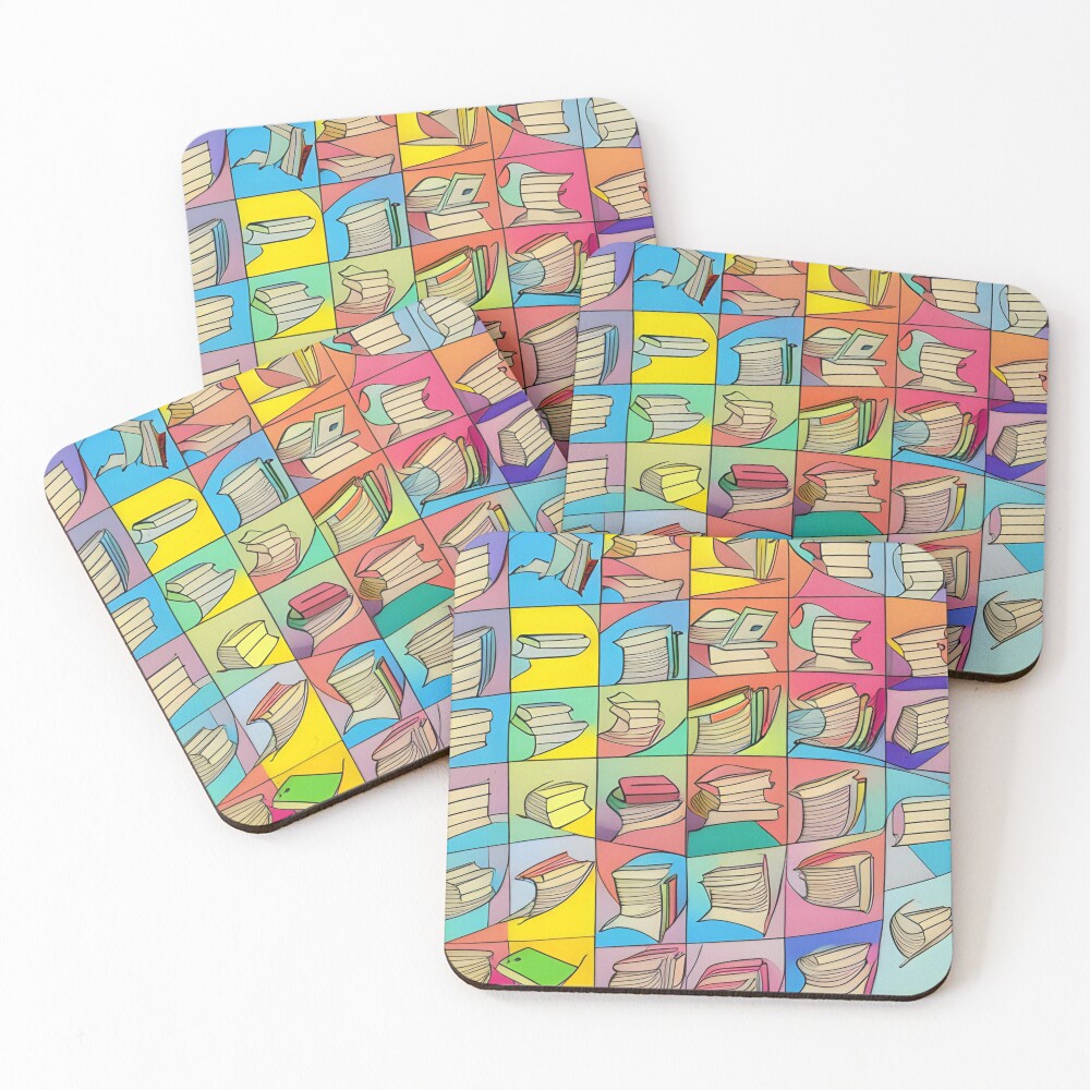 Item preview, Coasters (Set of 4) designed and sold by LiteraryInk.