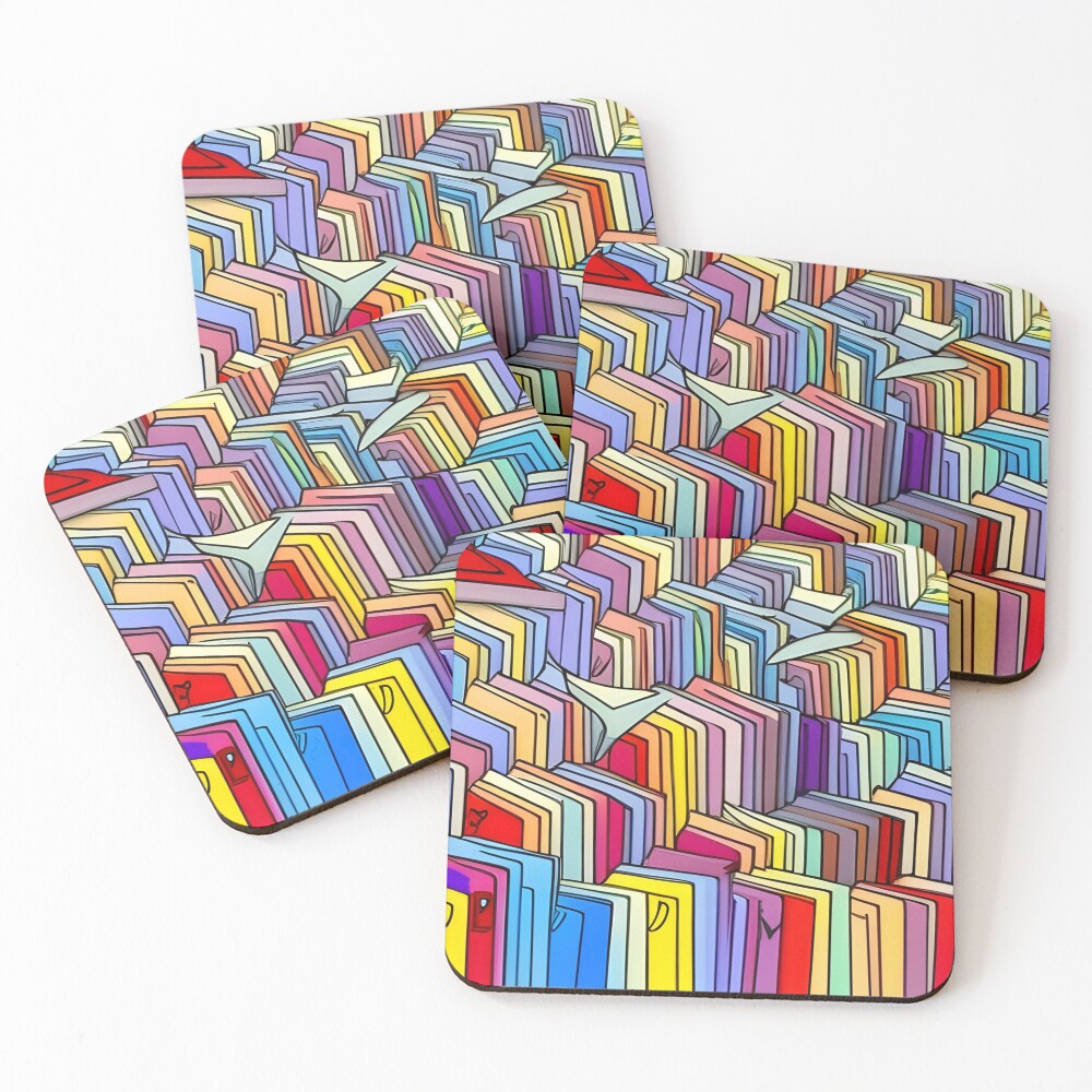 Item preview, Coasters (Set of 4) designed and sold by LiteraryInk.