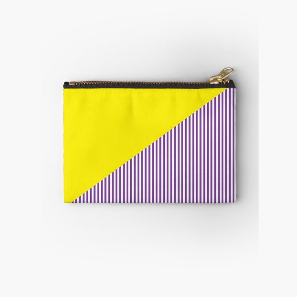 Item preview, Triangle and Stripes | Mixed Patterns | Yellow and Purple designed and sold by rsty11.