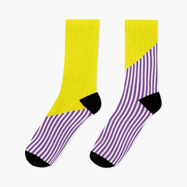 Item preview, Triangle and Stripes | Mixed Patterns | Yellow and Purple designed and sold by rsty11.