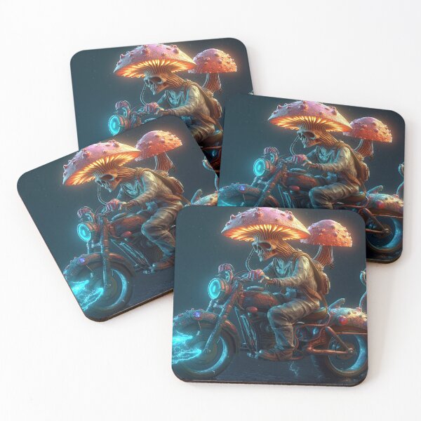 Item preview, Mushroom Cap Crusader: A Luminescent Voyage designed and sold by Diego Re.