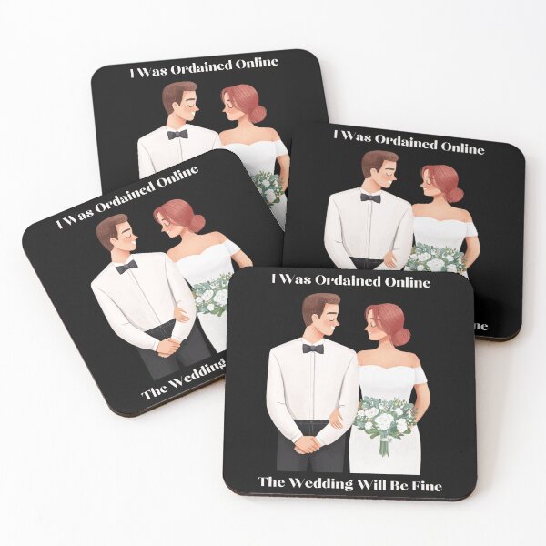 Item preview, I Was Ordained Online The Wedding Will Be Fine designed and sold by Kwoss.