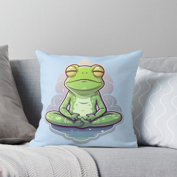 Item preview, Meditating frog, meditation designed and sold by DerSenat.