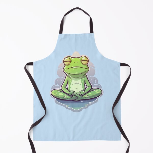 Item preview, Meditating frog, meditation designed and sold by DerSenat.