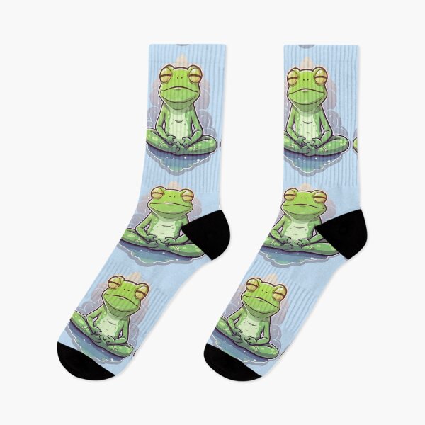 Item preview, Meditating frog, meditation designed and sold by DerSenat.