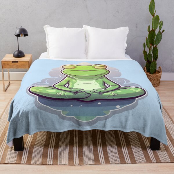 Item preview, Meditating frog, meditation designed and sold by DerSenat.