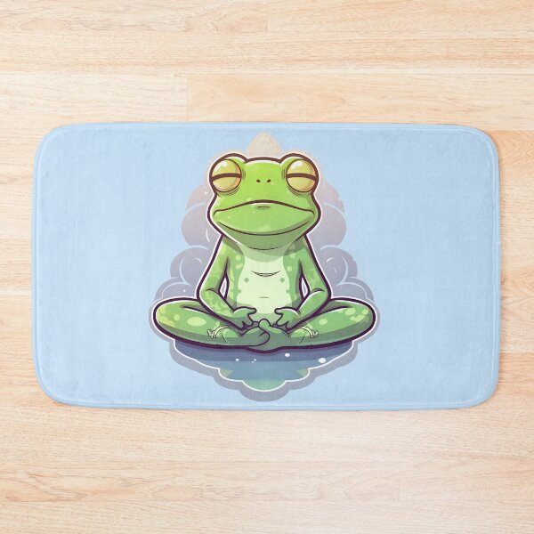 Item preview, Meditating frog, meditation designed and sold by DerSenat.