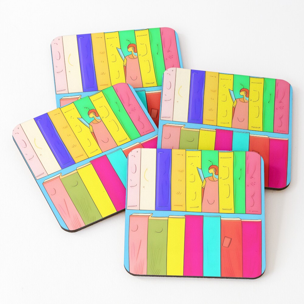 Item preview, Coasters (Set of 4) designed and sold by LiteraryInk.