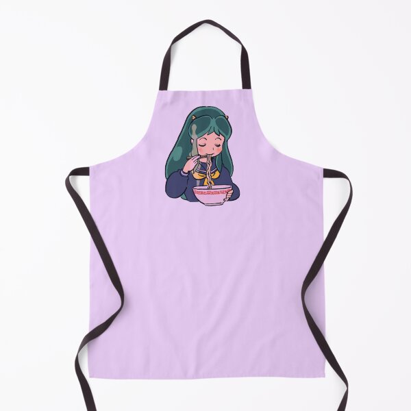 Item preview, I draw invader lum eating ramen / urusei yatsura alien oni girl designed and sold by RansRoom.