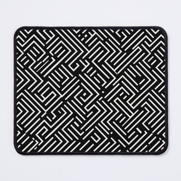 Item preview, Monochrome Maze designed and sold by LoversCovers.