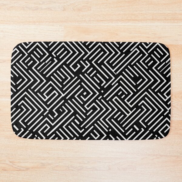 Item preview, Monochrome Maze designed and sold by LoversCovers.