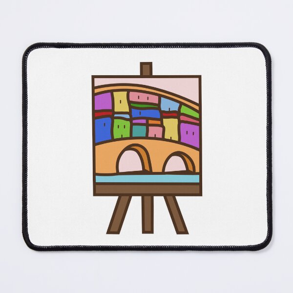 Item preview, Painting of Ponte Vecchio designed and sold by twentyfourdino.
