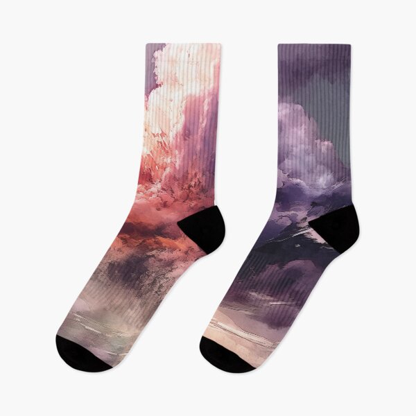 Item preview, Dreamy Pink Cloud Horizon designed and sold by Paintings By Simon .