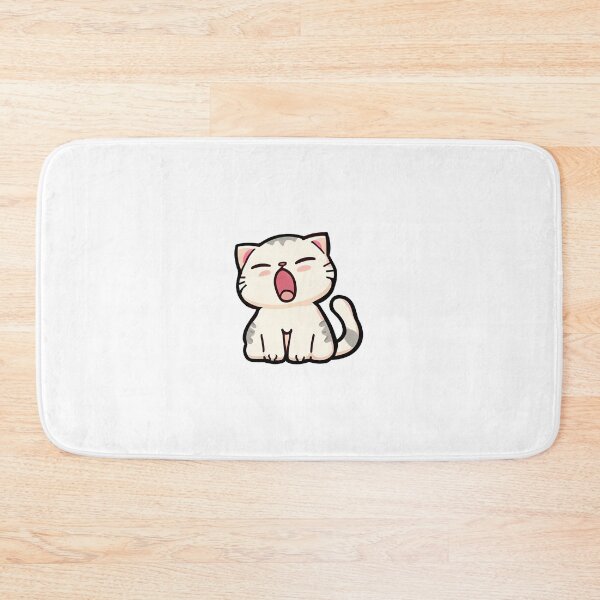 Item preview, Kawaii Yawn Cat designed and sold by PI-CO.